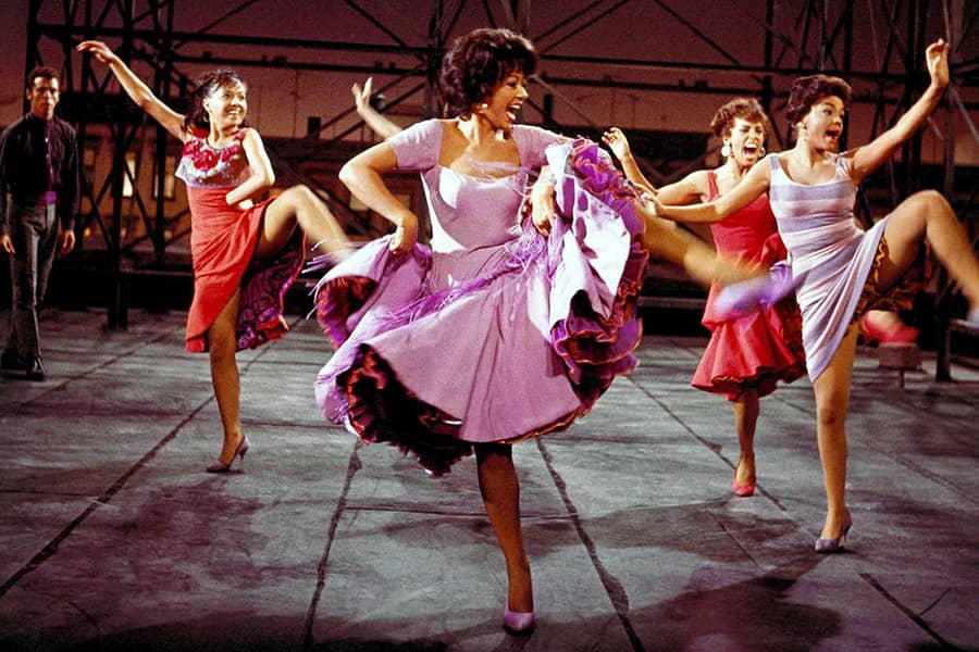 Who played Anita in the first Broadway production of West Side Story?